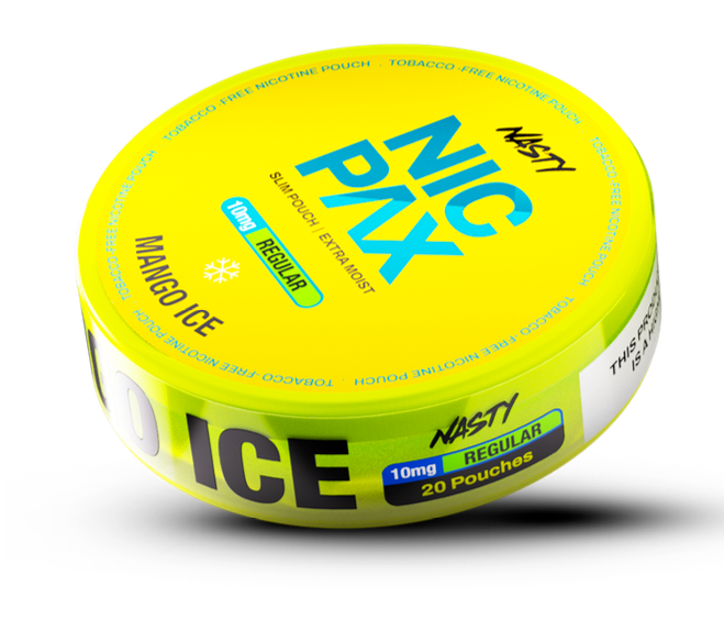 Nicpax Nicotine Pouches - Nasty | 20pc | 4MG 6MG 10MG 12MG | Indian Vape Indian Vape Outlet