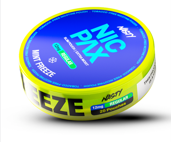 Nicpax Nicotine Pouches - Nasty | 20pc | 4MG 6MG 10MG 12MG | Indian Vape Indian Vape Outlet
