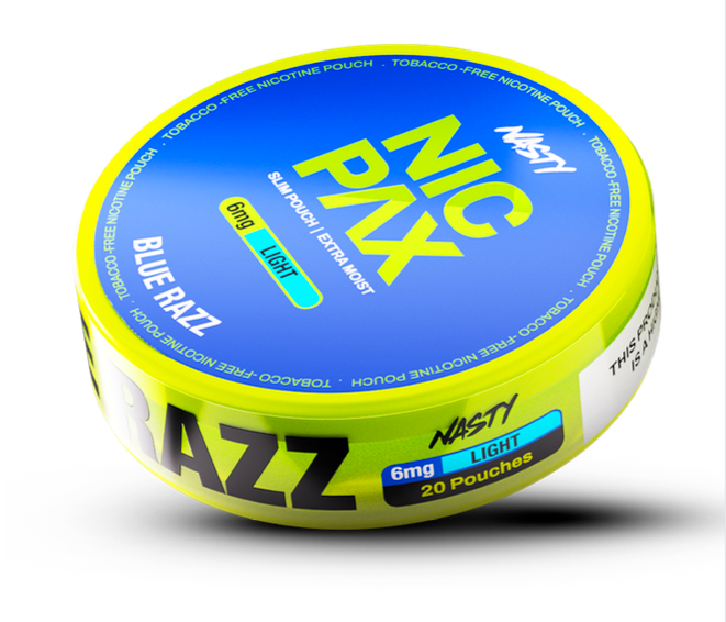 Nicpax Nicotine Pouches - Nasty | 20pc | 4MG 6MG 10MG 12MG | Indian Vape Indian Vape Outlet
