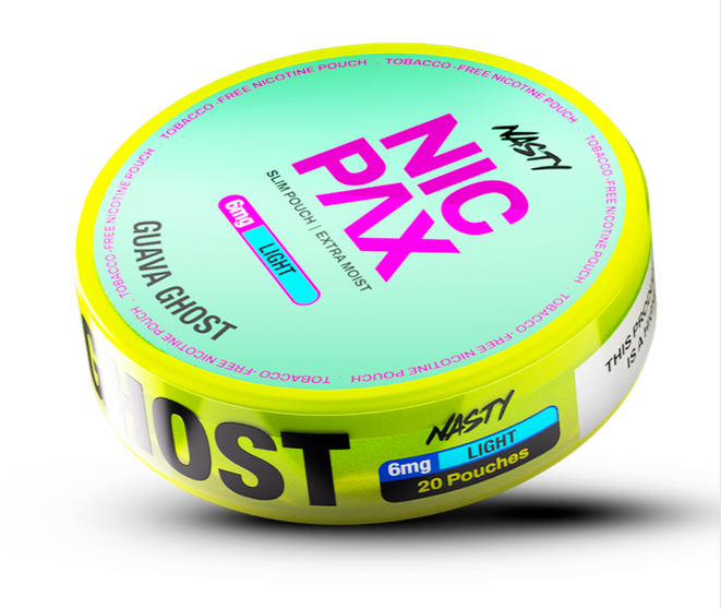 Nicpax Nicotine Pouches - Nasty | 20pc | 4MG 6MG 10MG 12MG | Indian Vape Indian Vape Outlet