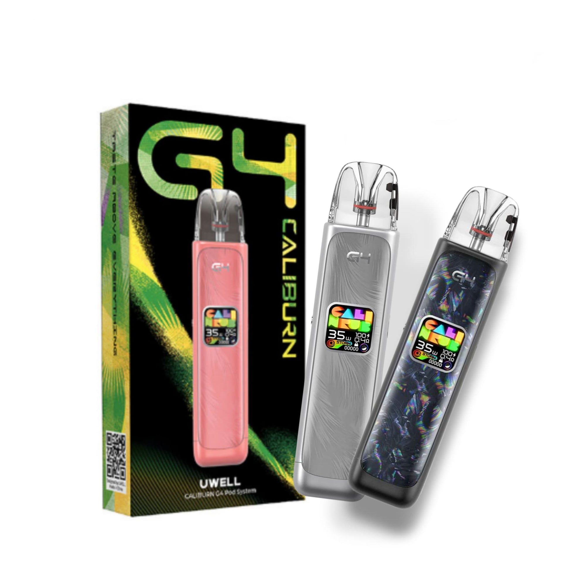 Uwell Caliburn G4 Pod Kit | 5-35Watt | 1300mAh | MTL & RDTL | Indian V Indian Vape Uwell Caliburn G4 Pod Kit | 5-35Watt | 1300mAh | MTL & RDTL | Indian V Indian Vape